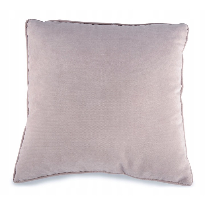 Fata de perna, DYKSA, roz, 45x45cm, 85% poliester, 15% bumbac