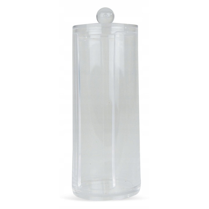 Organizator cosmetic Skandi, pentru vata, 20x7cm, plastic