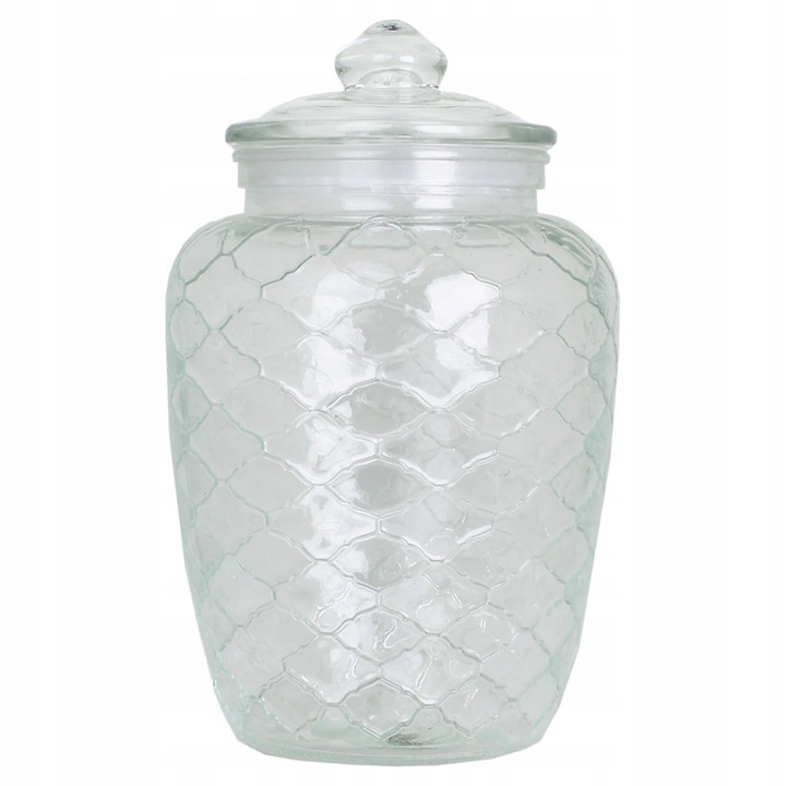 Recipient de condimente Skandi, model Lisa, sticla, 22x11cm