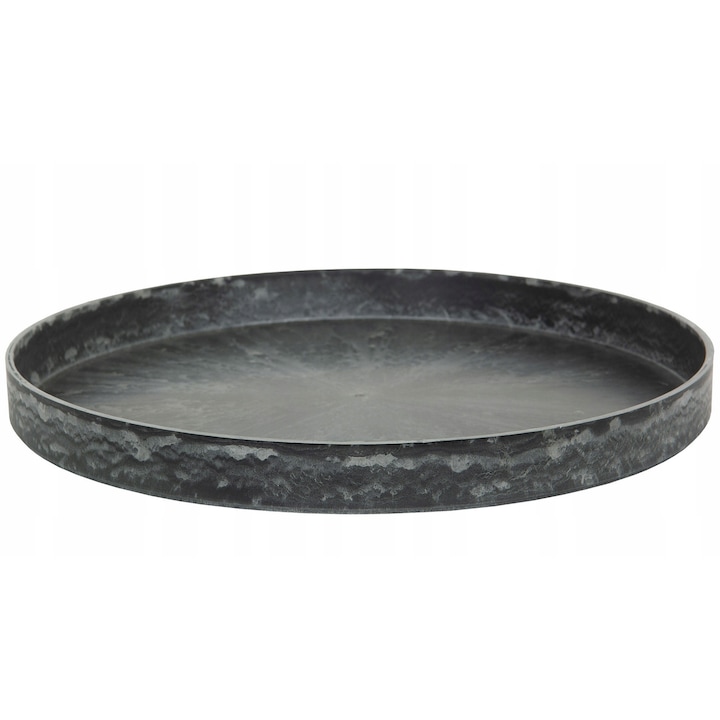 Suport lumanari, Skandi, imitatie piatra, 36cm, reciclat