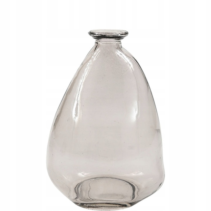 Vaza moderna Skandi, gri, 11x8x6cm, pentru flori si ramuri