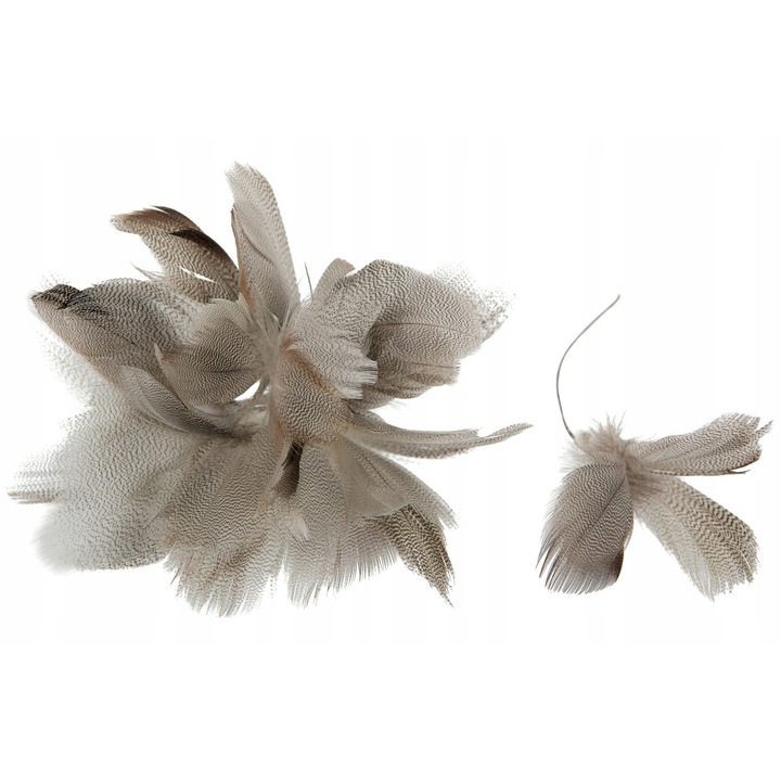 Set 6 pene decorative Skandi, moi, gri, 20x8cm