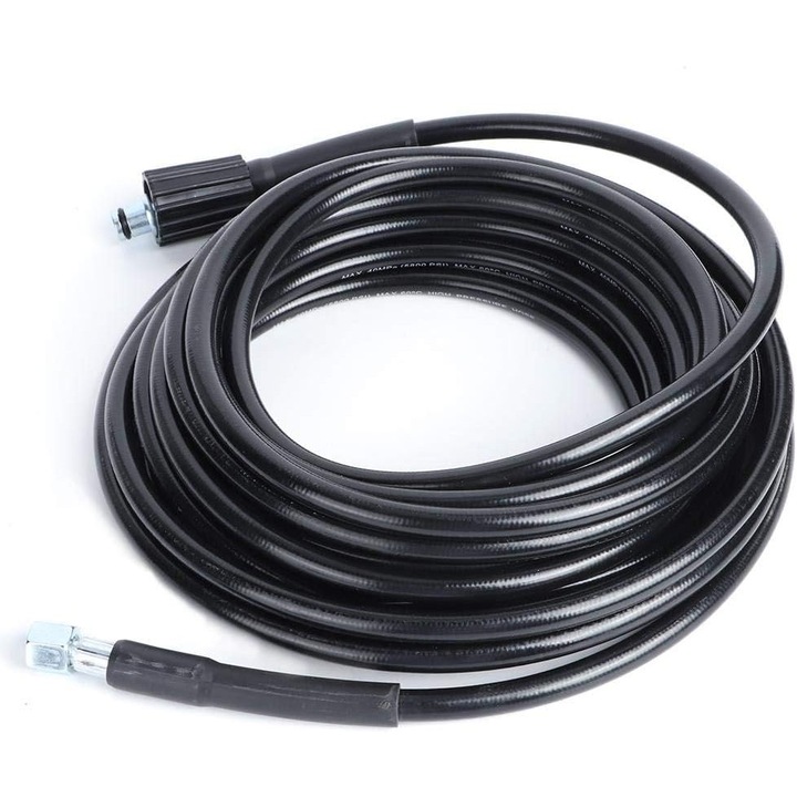 Маркуч за водоструйка Karcher, 20 м, 3000 PSI, против усукване, черен