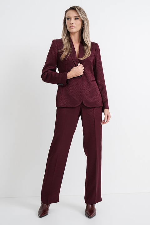 Karl Lagerfeld, Sacou cu revere decupate, Visiniu