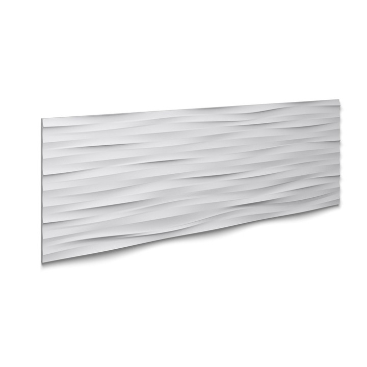 Dekoratív 3D beltéri poliuretán panel Arstyl Wave 380x1135x18,5