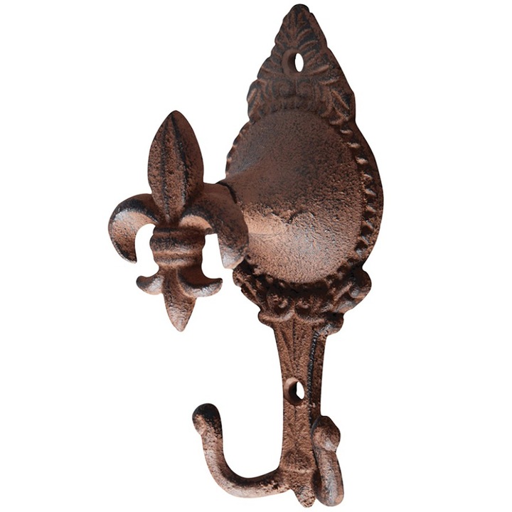 Maner Din Fonta, Esschert Design, Fonta, Nuanta: Bronz, Destinatie: Universala, 13, 9 x 6, 4 x 5, 3 cm, Bronz
