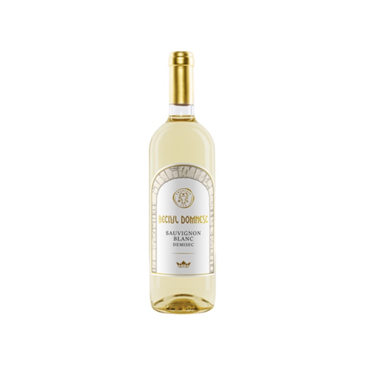 Fehérbor, félszáraz, Sauvignon Blanc, Beciul Donnesc, 0,75 l