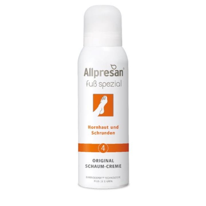Allpresan Pedicare Original no. 4 crema spuma anti-calus si anti-ragade, 125ml