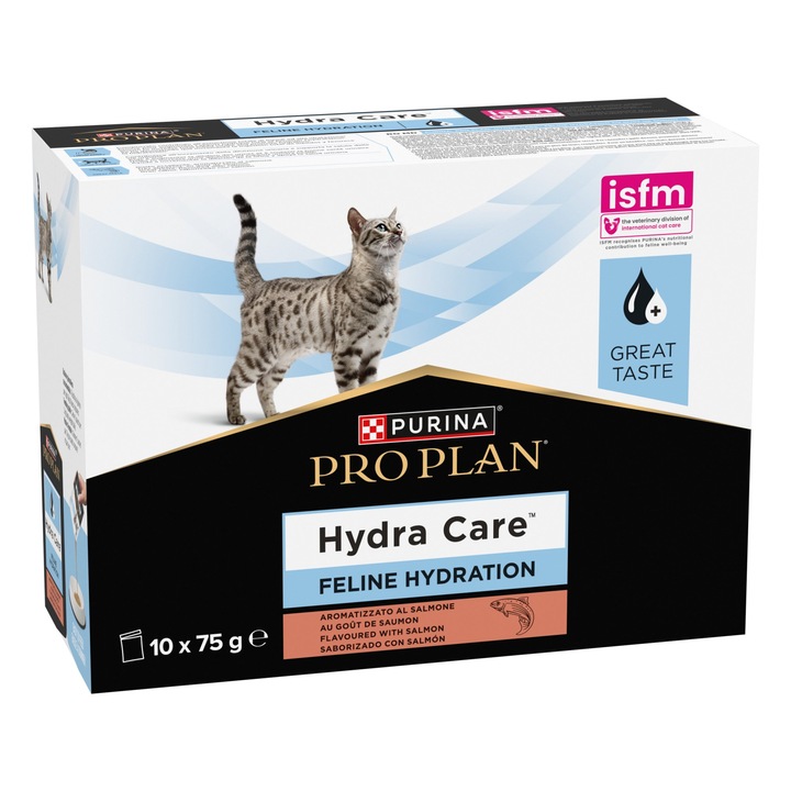 Мокра храна за котки Pro Plan Hydra Care, Сьомга, 75 г