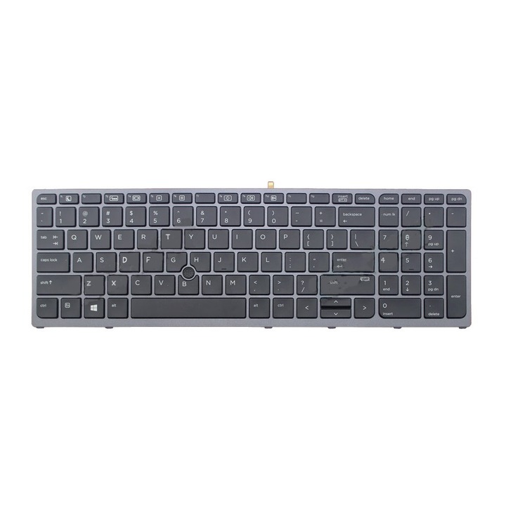Tastatura pentru HP ProBook 450 G3, 450 G4, 455 G3, 455 G4, 470 G3, 470 G4, 650 G2, 650 G3, 655 G2, 655 G3, Premium, Iluminata, 15.6 /17.3 inch, Neagra