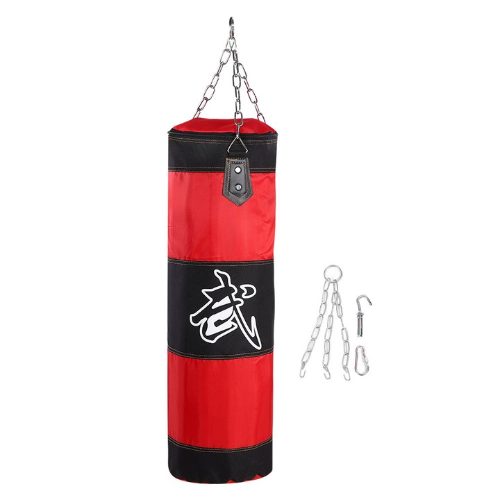 Sac de antrenament gol HERUSI, rezistent, cu lant metalic, 40x60cm
