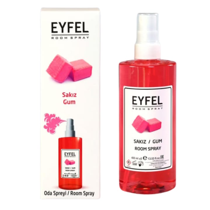Parfum de camera Eyfel Bubble Gum, 400ml