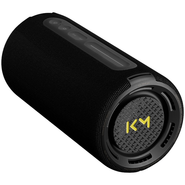 LOEWE WE HEAR Pro hordozható hangszóró, 50 W, Bluetooth, USB-C, IPX6 fekete