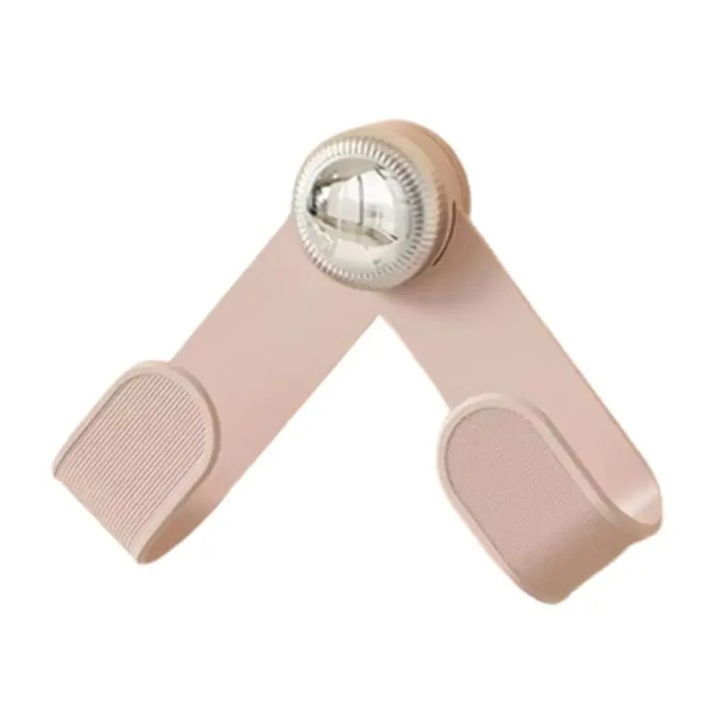 Suport pentru capace vase, awwaline, roz, ajustabil, multifunctional, ventuza puternica, ideal de montat pe perete, usa mobilier sau raft depozitare