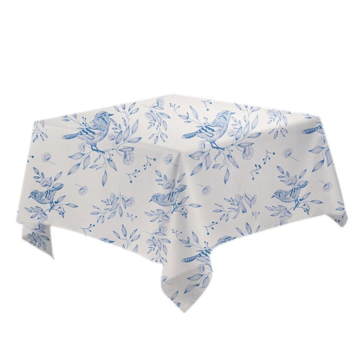 Fata de masa Textilia, teflonata, model: Blue, 150x220 cm