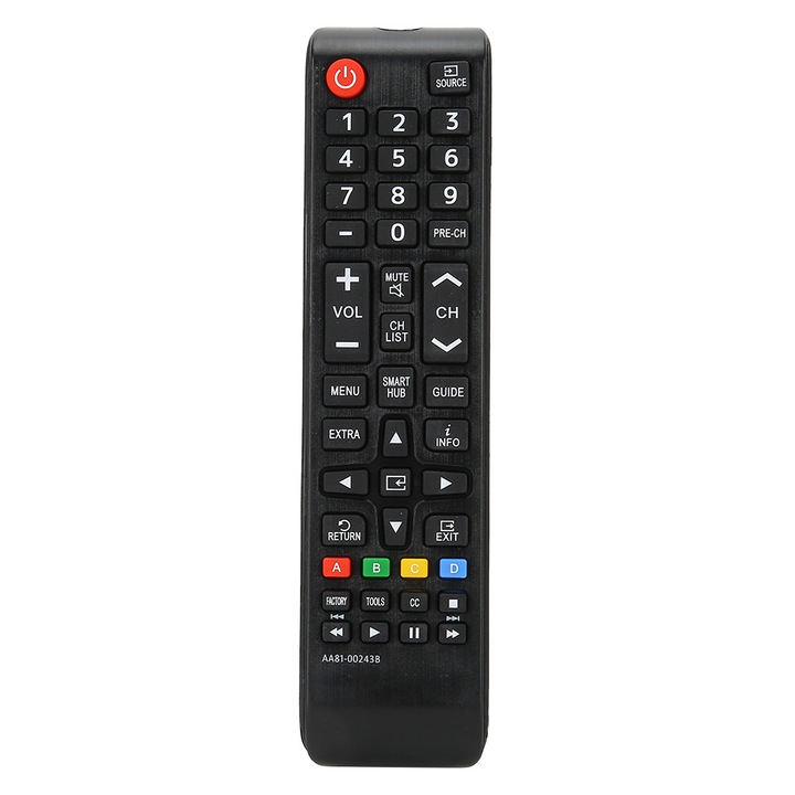 Telecomanda TV, neagra, 10m, pentru Samsung UE46F6320AWXXN