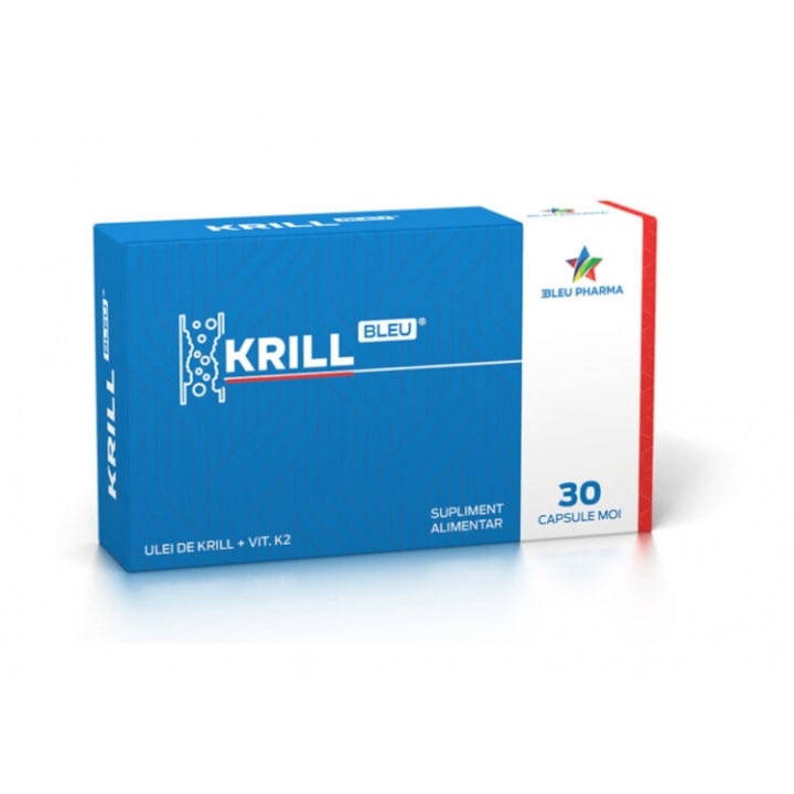 Krill Bleu, 30 capsule, Bleu Pharma