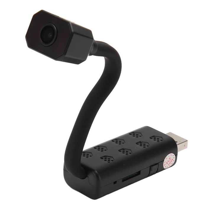 Camera de securitate WiFi, 1080P HD, detectie miscare, neagra