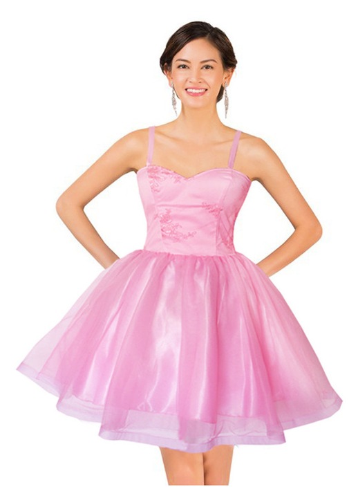 Rochie scurta Pink Babydoll 38