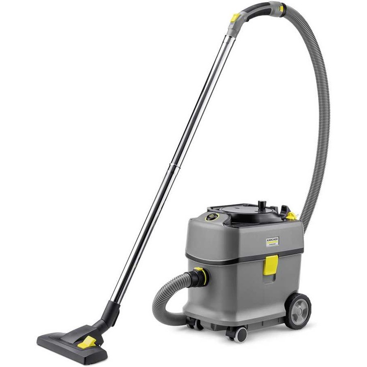 Aspirator Karcher T 15/1, putere mare de aspirare, zgomot redus, 15 litri, compact