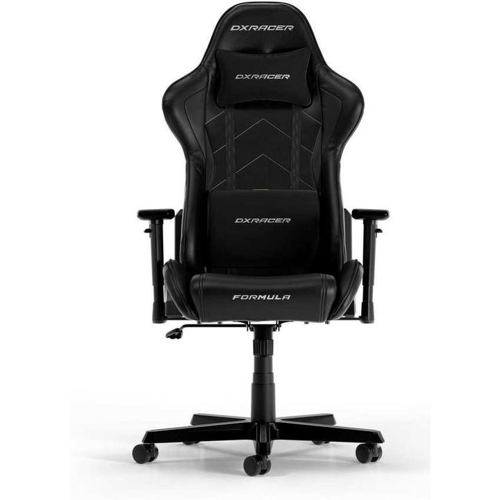 Scaun gaming, DXRacer Formula, negru, 150 kg, 58x70x138cm