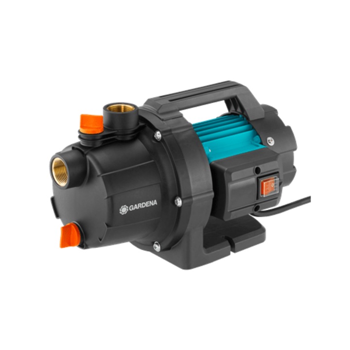 Pompa de apa, Gardena, inox, 4.1 bar, multicolor