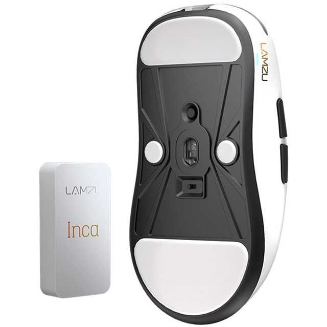 Mouse, Lamzu Inca 8K, wireless, alb, 8000 Hz - eMAG.ro