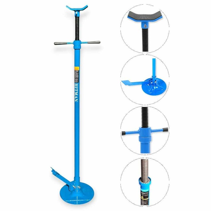 Cric reglabil Hitman HA-2857, pentru transmisie si motor, capacitate 750 kg (0,75 tone)