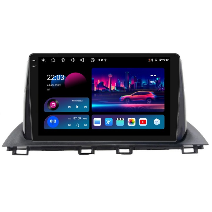 Navigatie PilotOn Mazda 3 2013-2018 9 inch 4GB 64GB 8 CORE