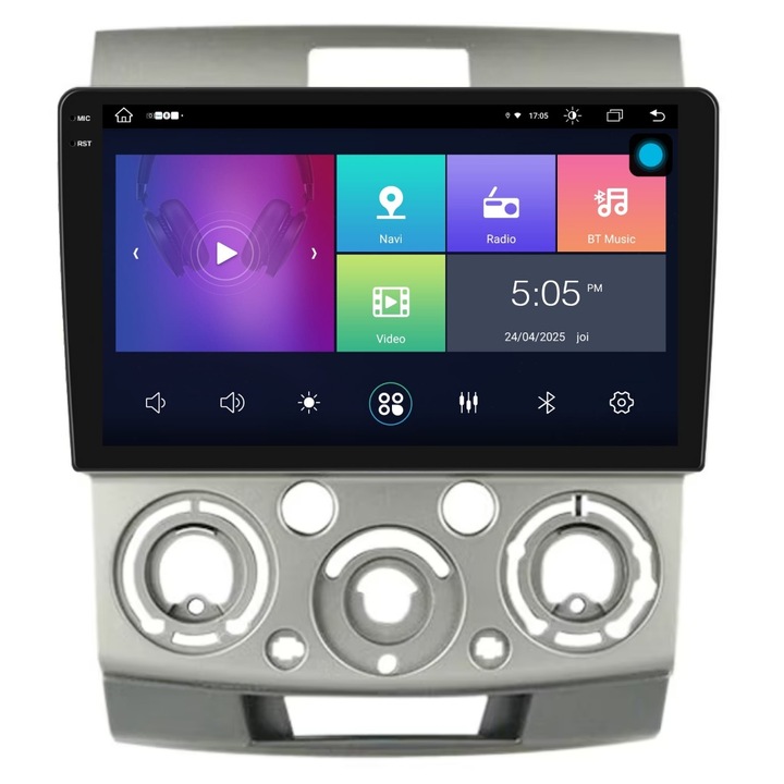 Navigatie PilotOn Mazda BT 50 2005-2011 2K 4GB 64GB 8 CORE