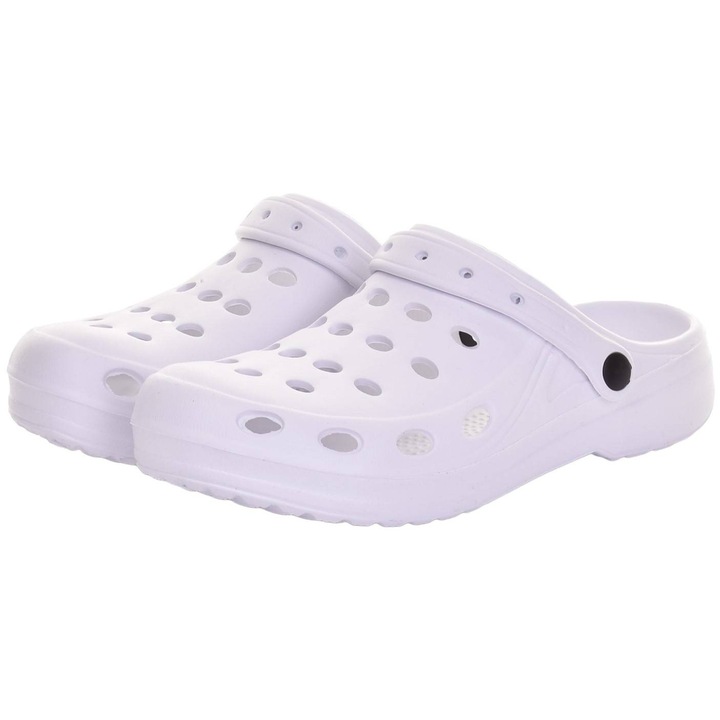 Мъжки джапанки Martinus, лека пяна, бели, за медицинска работа