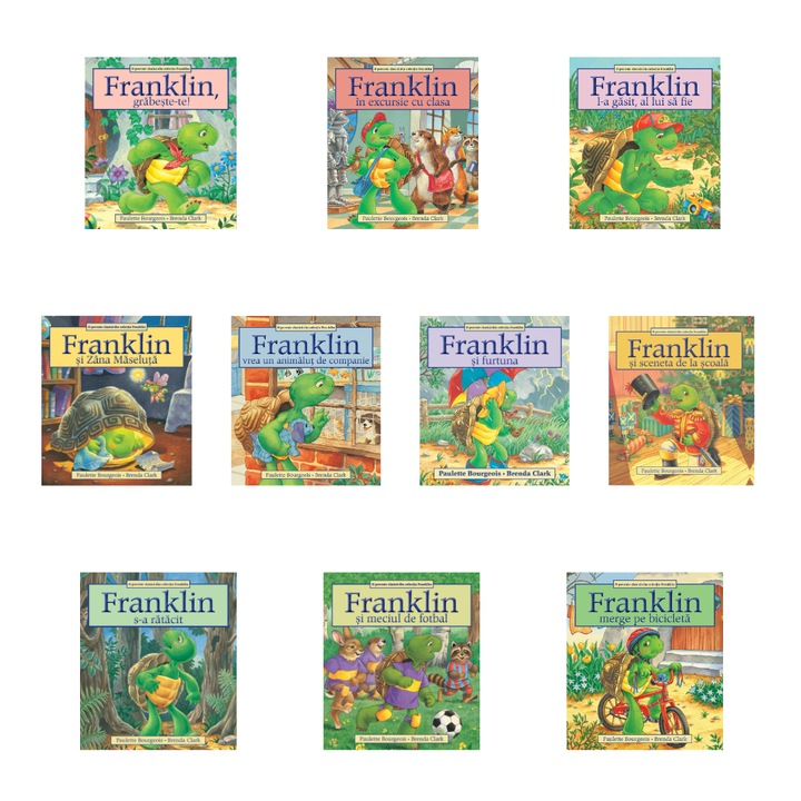 Colectia Franklin, Set 10 carti, Incredere si Autonomie, Paulette Bourgeois