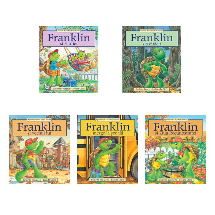 Colectia Franklin, Set 5 carti, Familie si Frati, Paulette Bourgeois