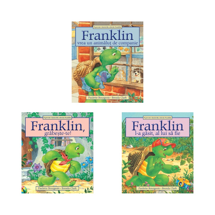 Colectia Franklin, Set 3 carti, Lectii de Viata, Paulette Bourgeois