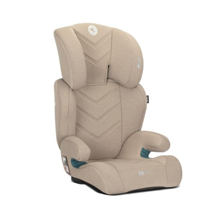 Scaun auto pentru copii, Lorelli, Speed, i-Size, 2 in 1, transformabil in inaltator auto, tetiera reglabila multiple pozitii, 3-12 Ani, 100-150 cm, Beige