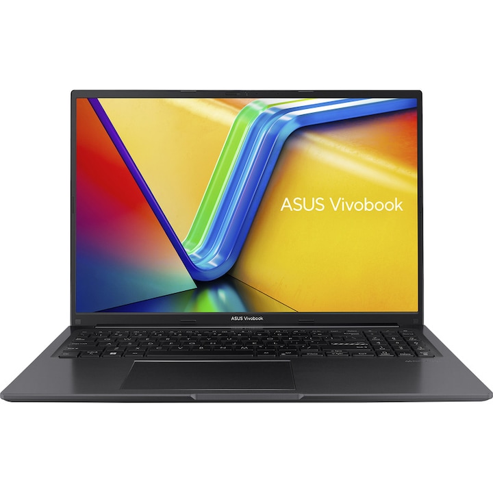 ASUS Vivobook 16 M1605YA-MB541MXM laptop, AMD Ryzen 5 7430U, 16 hüvelykes, 32 GB DDR4, 512 GB SSD, AMD Radeon Graphics 64 bites, operációs rendszer nélkül, Indie fekete