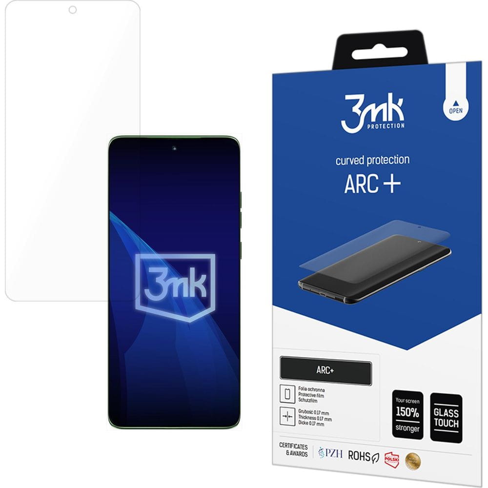 Folie 3mk ARC+ pentru Motorola Edge 60, transparenta