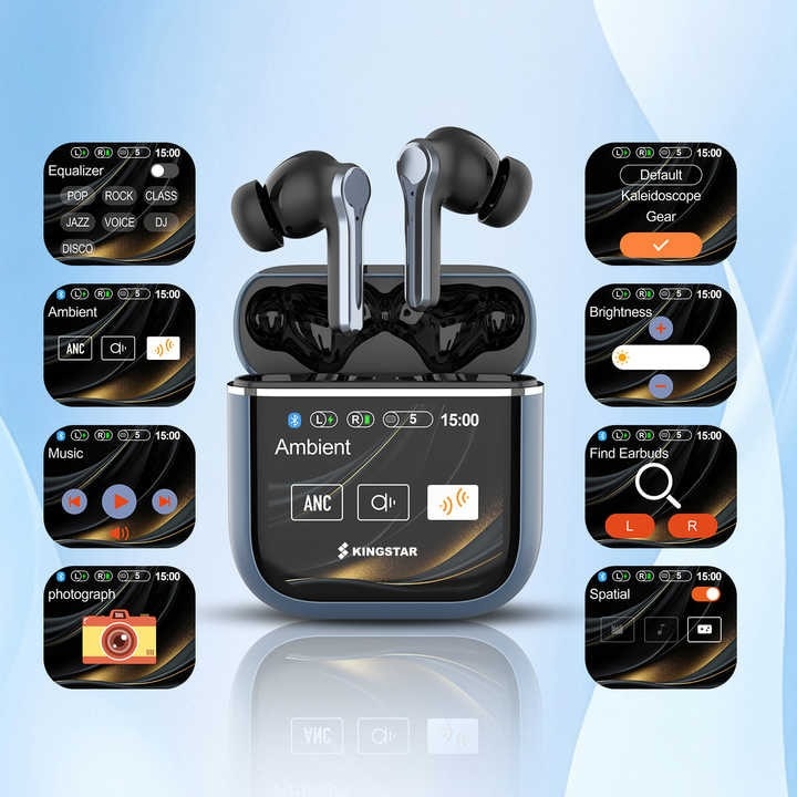Casti Ai Casti audio bluetooth 5.0 inteligent touchscreen AI Traducere vocala ...