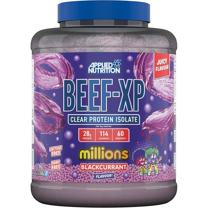 Supliment alimentar Applied Nutrition, Beef-XP - Proteine din carne de vita 1.800 kg Currant