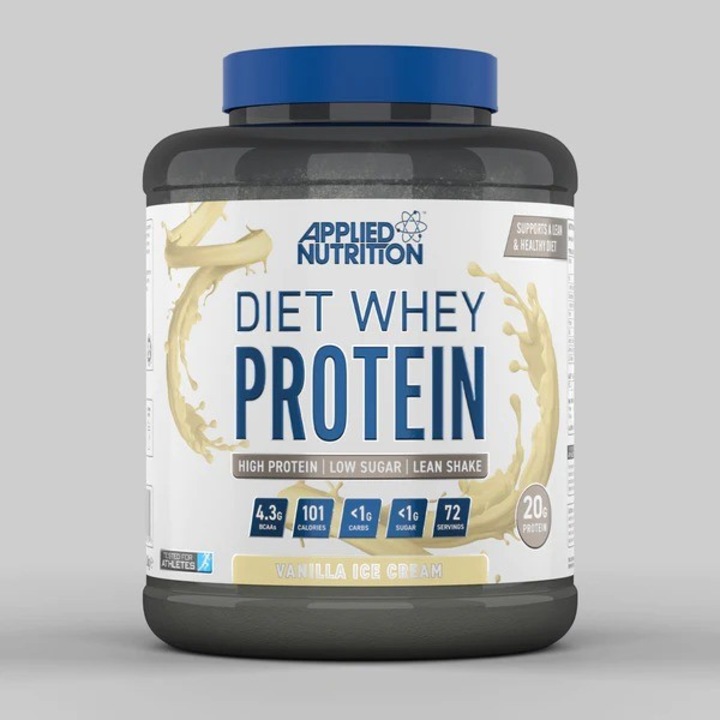 Supliment alimentar Applied Nutrition, Diet Whey - Proteine dietetice vanilie 1.800 kg