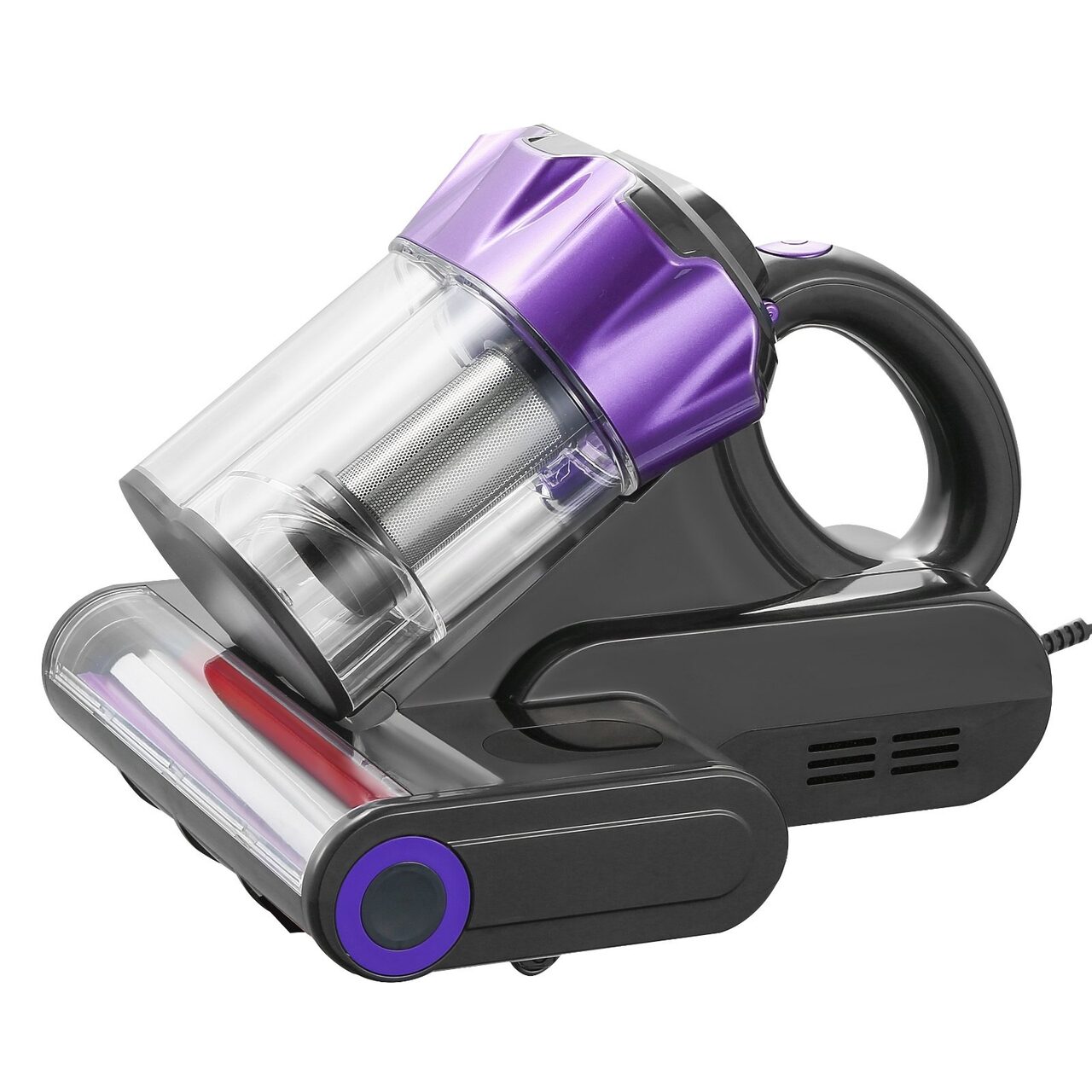 Aspirator pentru saltele antiacarieni, Filtru Hepa, Functie incalzire, 550 W, Capacitate 650 ml, Afisaj intelligent Led