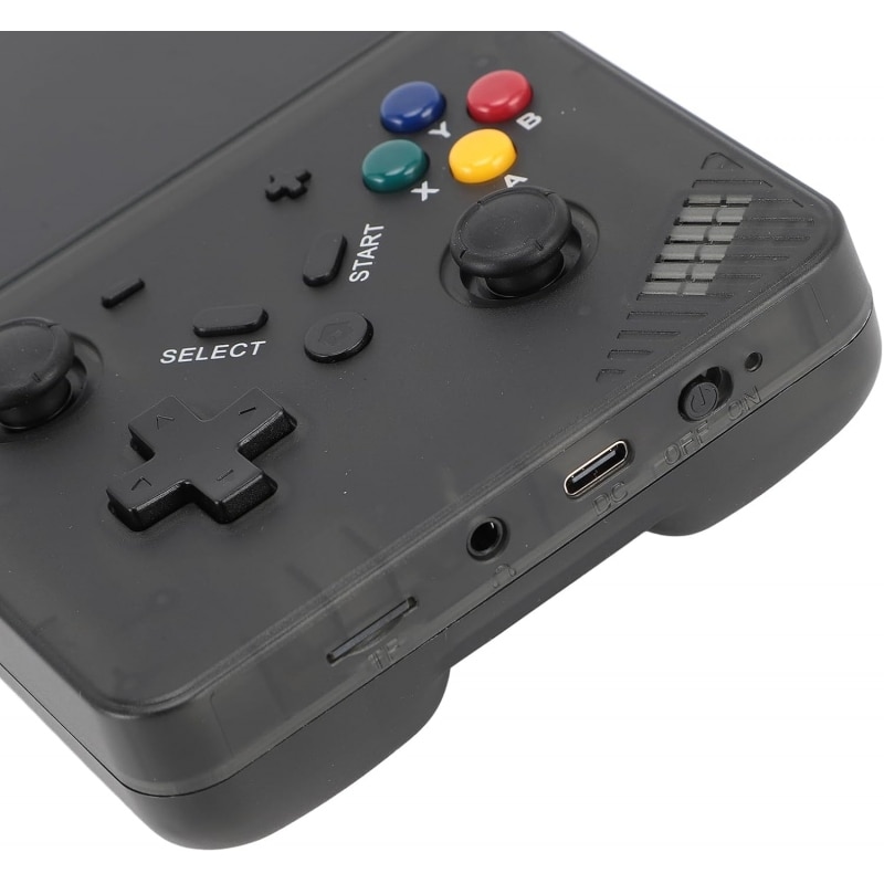 Consola de jocuri portabila R43 Pro, 128GB, ecran de 4,3 inch, are iesire HD si TV (negru)