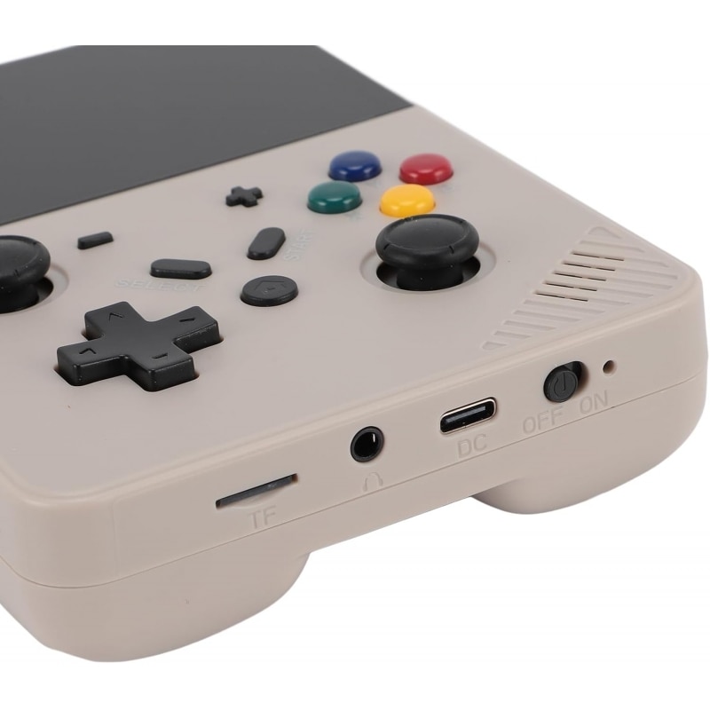 Consola de jocuri portabila R43 Pro, 128GB, ecran de 4,3 inch, are iesire HD si TV (gri)