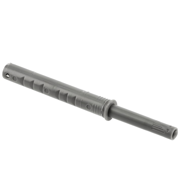 Amortizor bumper incastrat pentru usa mobilier, antracit, L:107 mm