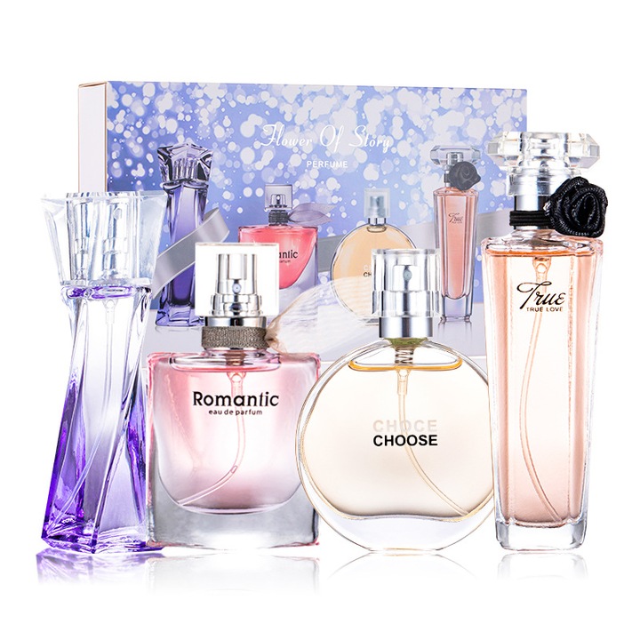 Set cadou parfum Norocos, parfum oriental, parfum unisex, cadou de Ziua Indragostitilor, cadou de ziua de nastere, set de 2