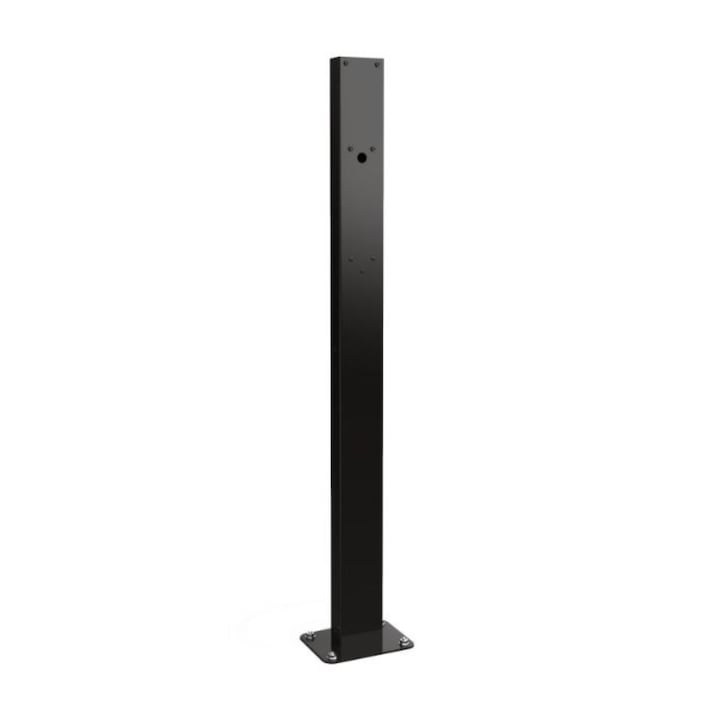 Stalp de montare ZedaFit pentru statii incarcare masini electrice, 130 cm, aluminiu vopsit, greutate 13kg