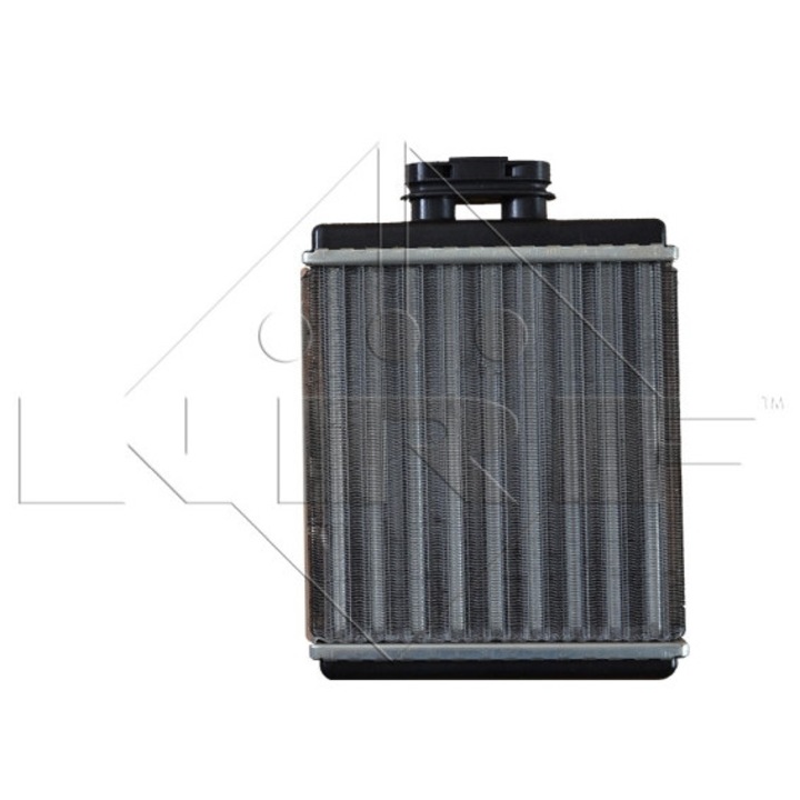 Hűtőradiátor, NRF, 177x32 mm, alumínium