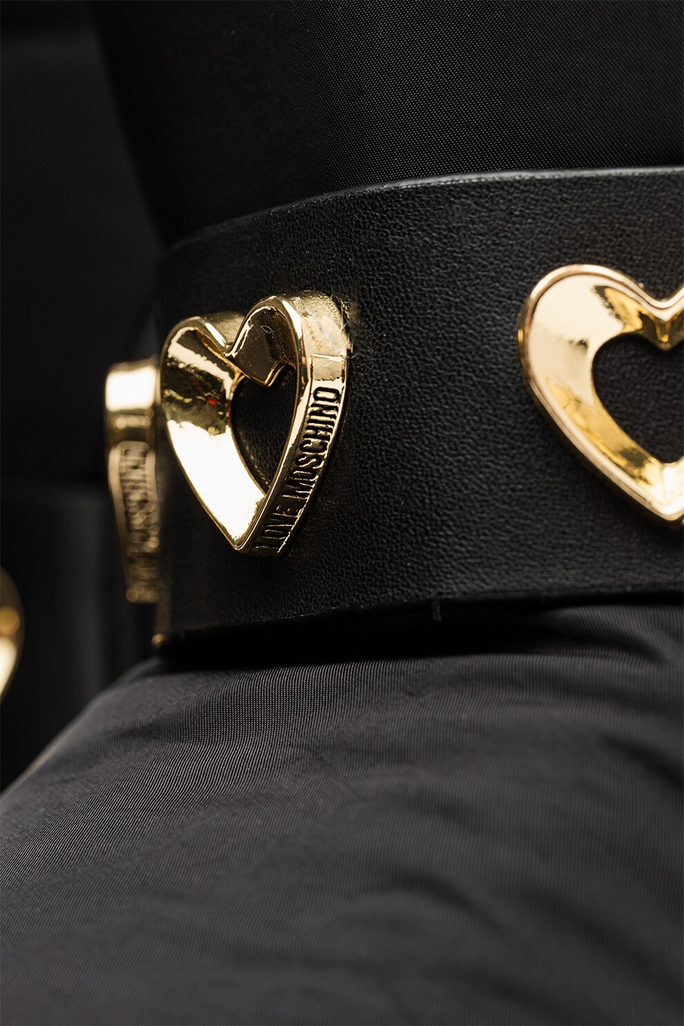 nozominnn♡ Love Moschino, Cizme de iarna slip-on, Auriu, Negru, 39-40 - eMAG.ro