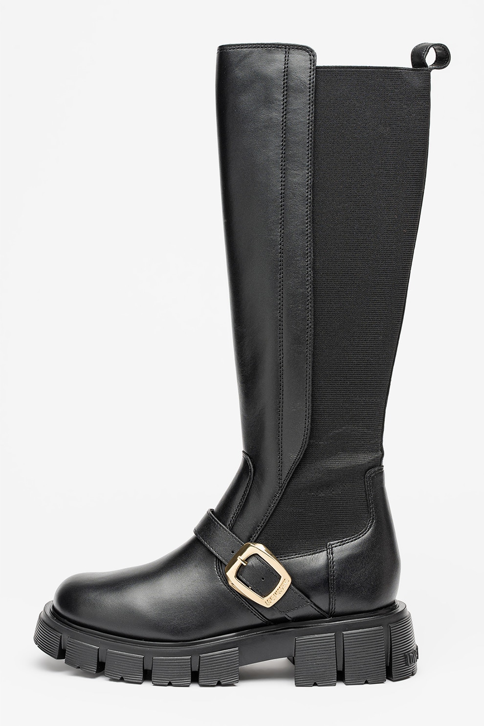Love Moschino, Apreschiuri cu detaliu logo, Negru, 35 - eMAG.ro