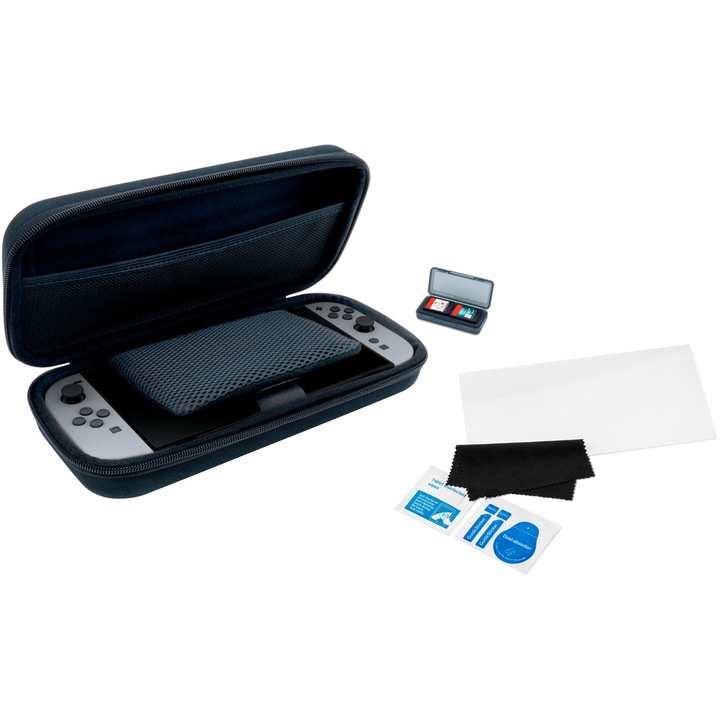 Nacon 2809494 Nintendo Switch 2 черен калъф за пътуване + фолио